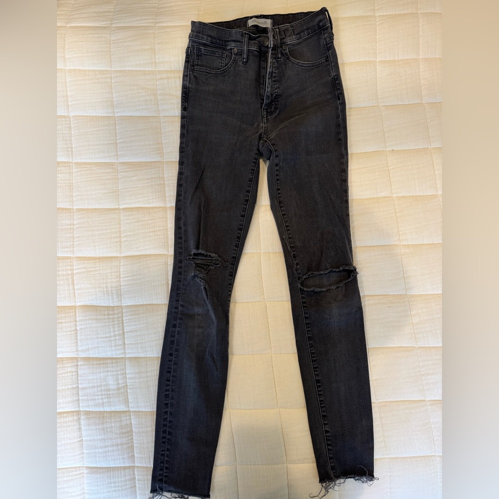 Madewell Black Skinny Jeans